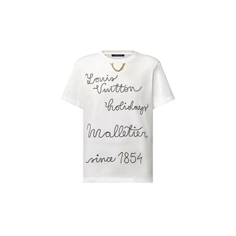 lv embroidered t shirt|Embroidered LV Club T.